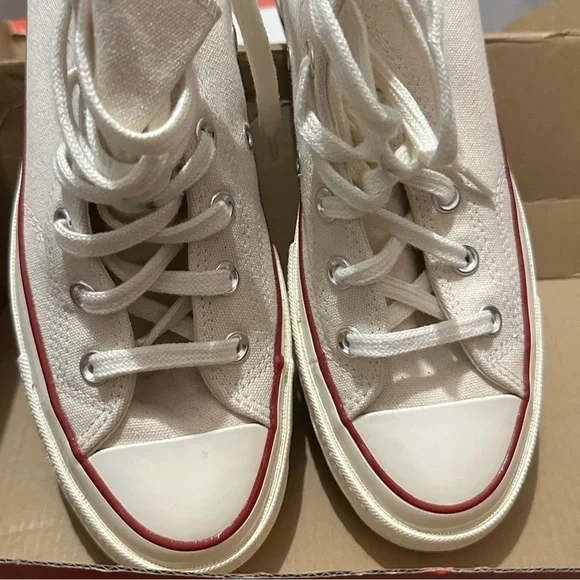 Chuck 70 Canvas Parchment/Garnet/Egret - Picture 7 of 8